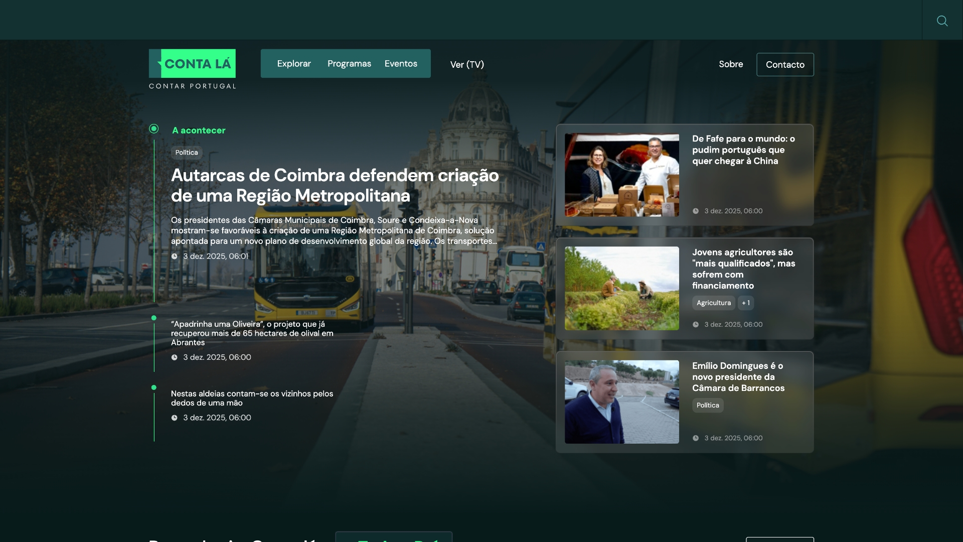  Website conta lá