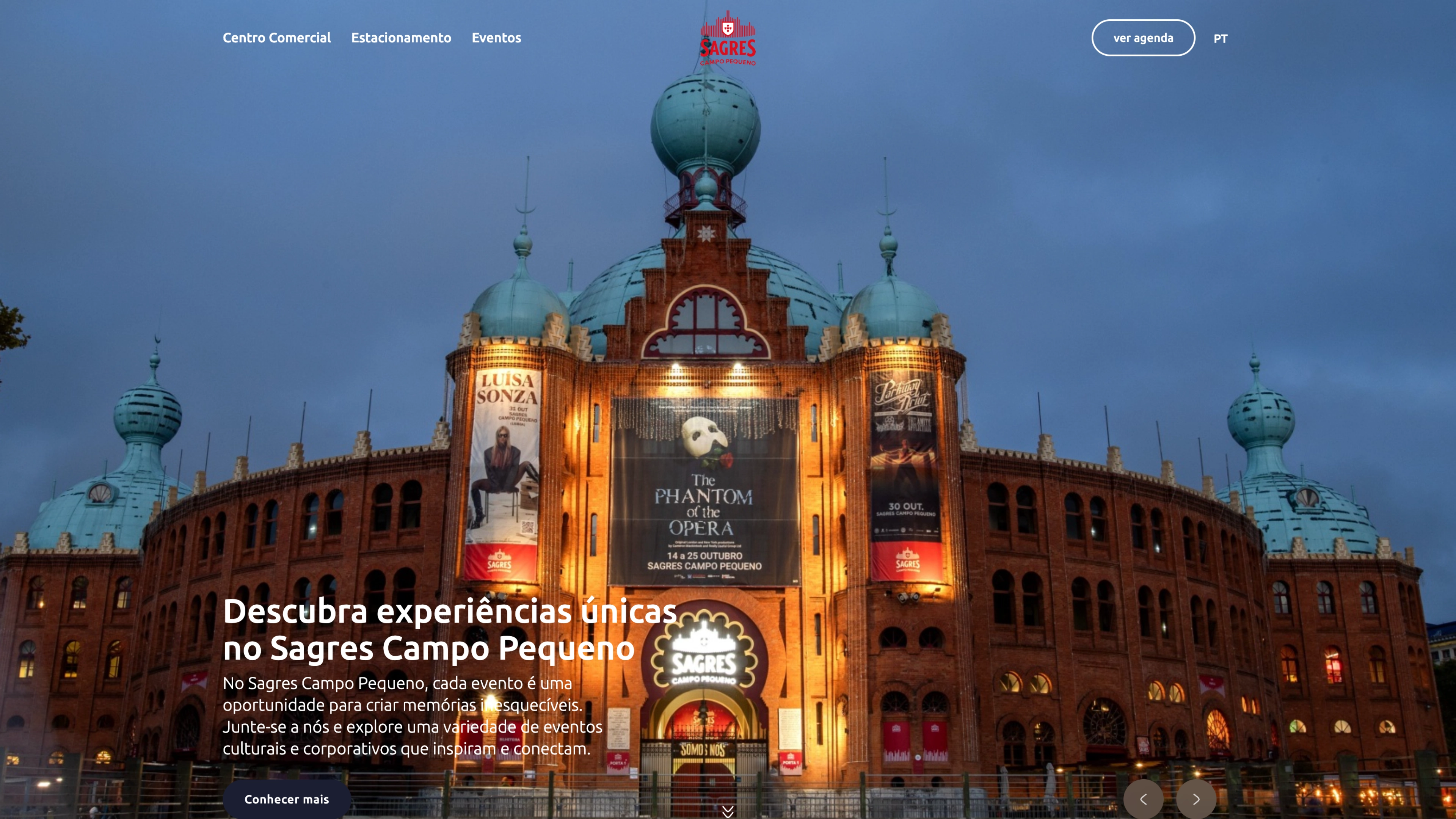 Website Sagres Campo Pequeno